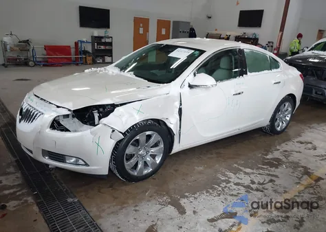 2012 Buick Regal Turbo - Premium 1 from USA, damaged, VIN 2G4GS5EV7C9213625